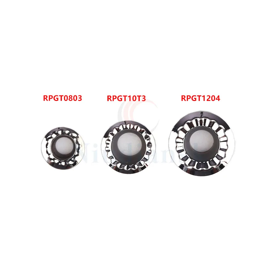 RPGT0803MOE-AK H01 lama di fresatura RPGT10T3MOE-AK H01 utensile di tornitura RPGT1204MOE-AK H01 inserto in metallo duro fresa CNC tornio