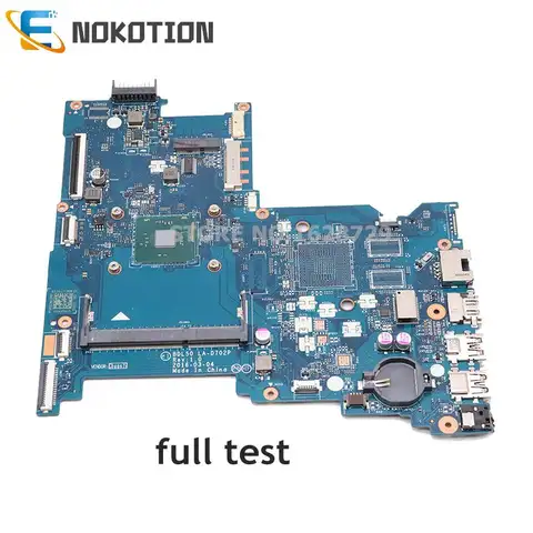 NOKOTION Original 854944-601 854944-001 854943-601 854943-001 Laptop Mainboard For HP 250 G5 15-AY Motherboard BDL50 LA-D702P