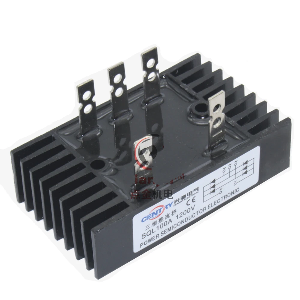 

Industrial Three-phase Bridge Rectifier SQL100A 1200V High Frequency Square Rectifier Bridge for CNC Machine