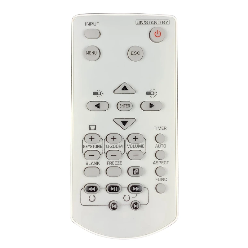 RISE-Projector Remote Control For CASIO Projector YT-141 XJ-A142 XJ-A147 XJ-A242 XJ-A247 Replacement Remote Control