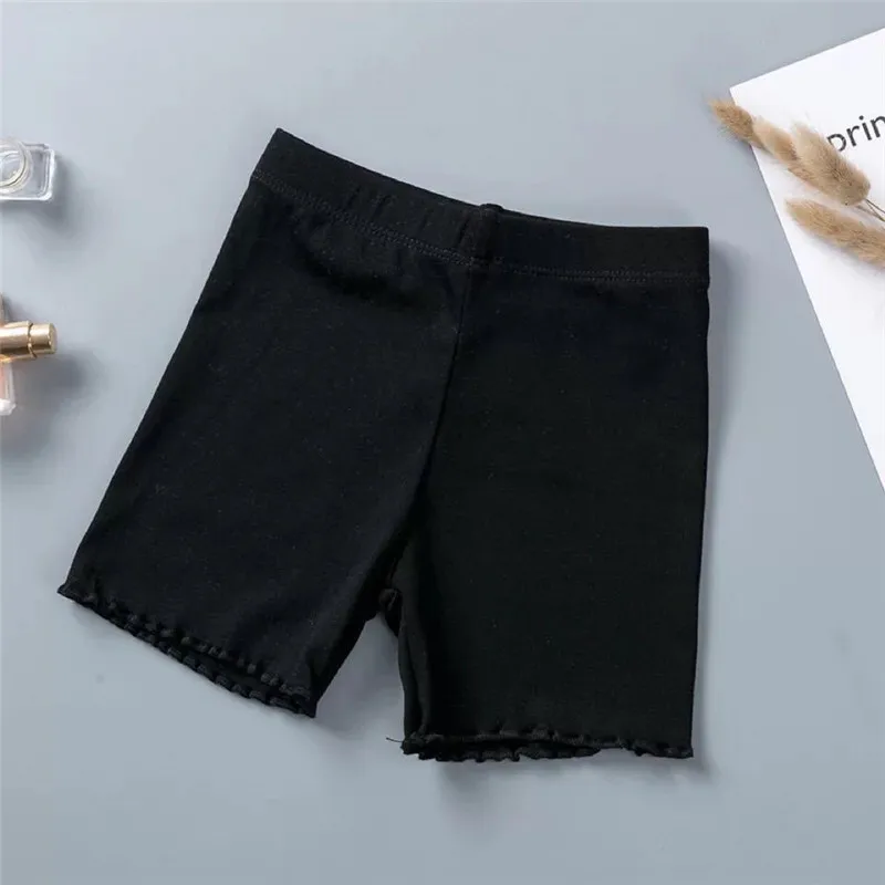 Summer Girls Shorts Candy Color Girls Safty Shorts Pant Kids Beach Pants Shorts Kids Trousers Childrens Pants 2-10 Year