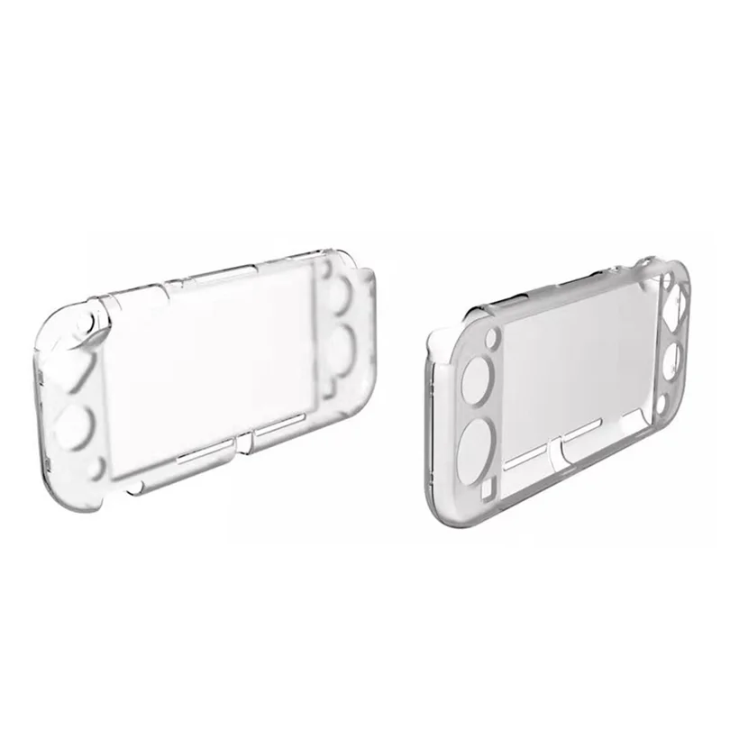 Прозрачный чехол из поликарбоната с кристаллами, защитный чехол, рамка, прозрачный защитный чехол для аксессуаров игровой консоли Nintendo Switch Lite