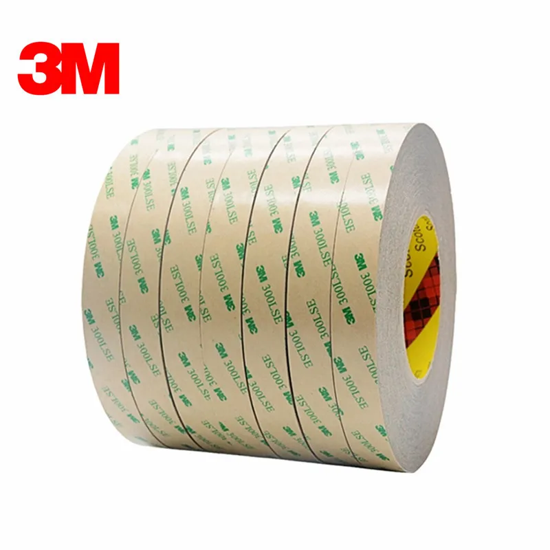 Imagem -04 - Pet Fita Dupla Face 300lse Adesivo 0.2 mm de Espessura x 55m Rolo Dropshipping 3m 93020le