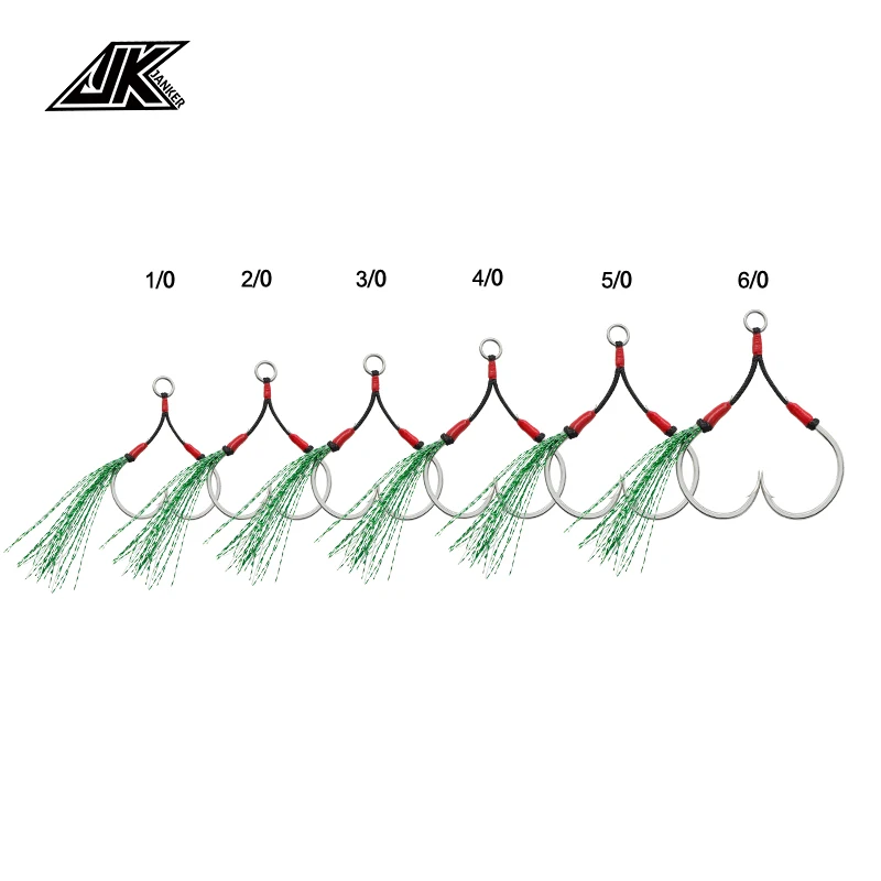 JK New  Hook Super Anti Rust Seawater  Craftsmanship Extremely Strong Fishing Gear