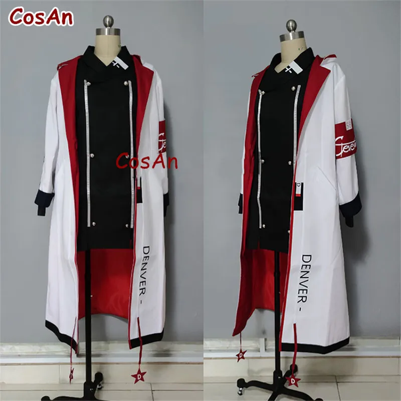 Game Azur Lane USS Denver Cosplay Costume Handsome Fashion Lovely Battle Uniform Activity Party Role Play Clothing Custom-Make