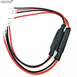 2 pcs Motorcycle Indicator LED Turn Signal Decoder Resistors 12V 10W 10 Ohm Light Signal Lamp Anti-flashing Elimination Fault