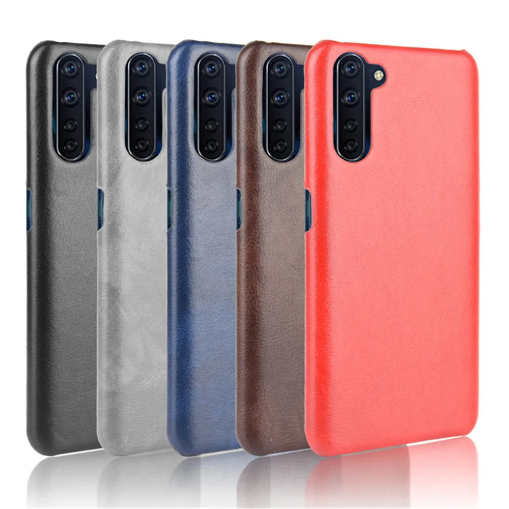 Oppo Reno 3A 5A 7A 9A 5G Case Litchi Striae PU Leather Hard Back Cover Case for OPPO Reno 3A 5A 7A 9A Reno3A Reno9A Hard Bumper