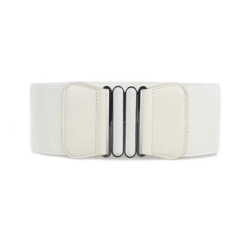 Ceinture de taille large extensible pour femme, ceinture élastique pour femme, ceinture de ceinture avec épingle, ceinture de mode pour femme