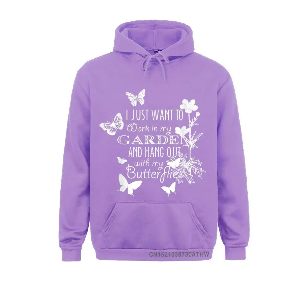 I Just Want My Garden Funny Gardening Art Design Hooded Tops Hoodies Winter/Fall Men Sweatshirts Clothes Coupons