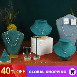 Fashion Portrait Necklace Display Stand Holder Jewelry Organizer Rack Mannequin Bust For Pendant