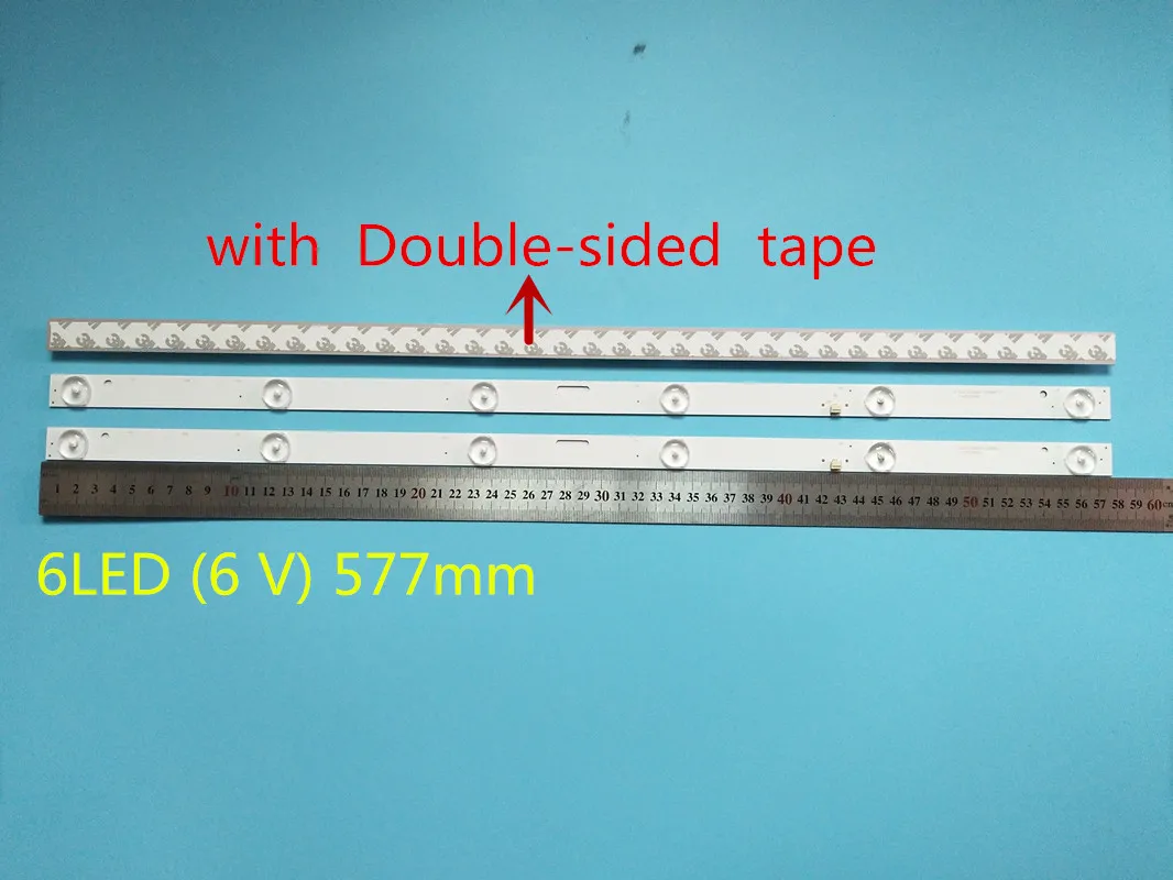 5Set= 15 pieces for inch retrolighting strip led to 32 LE-8822A SJ.HL.D3200601-2835BS-F 6v 6 lamp