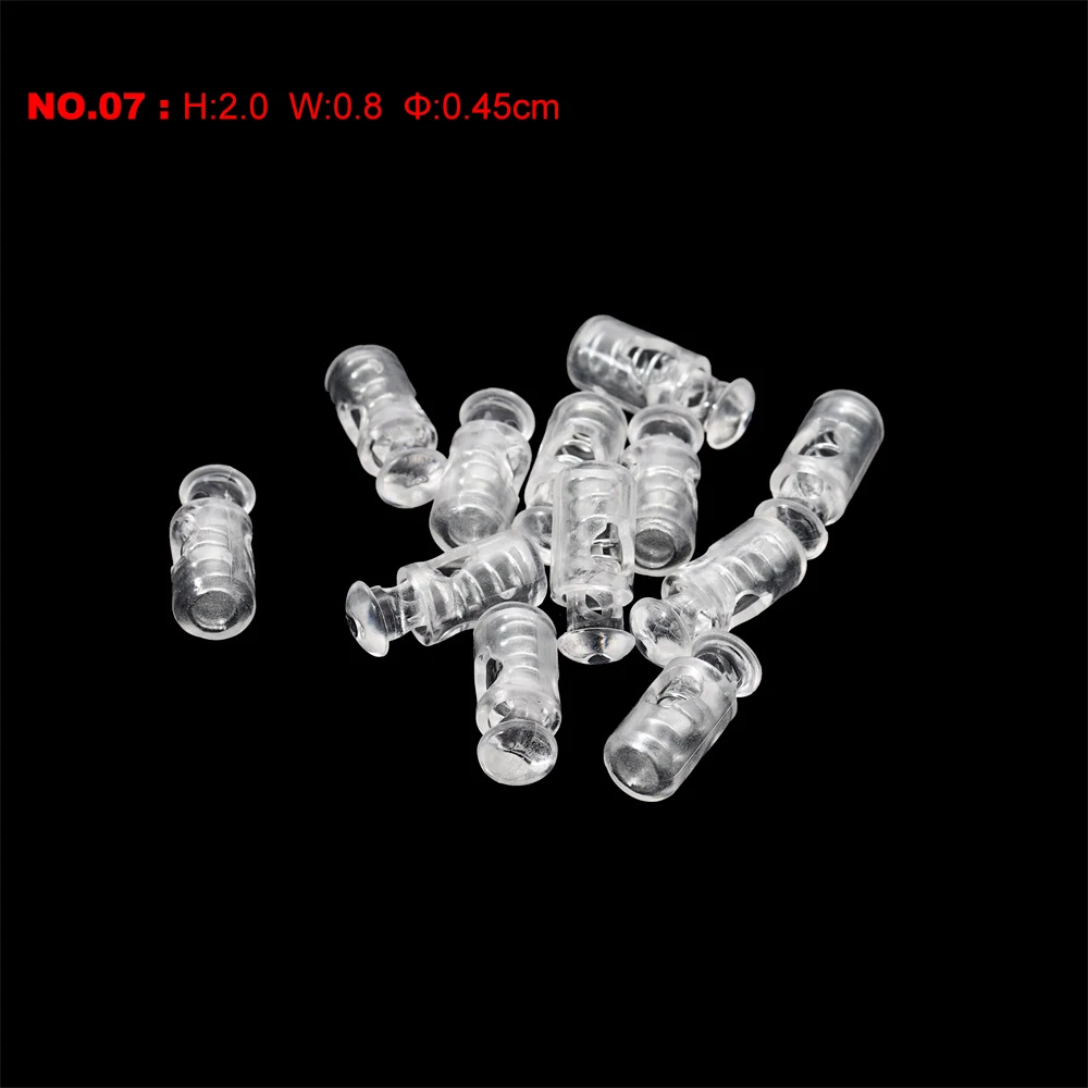 10pcs Cord Lock Plastic Stopper for DIY Jewellery Making
