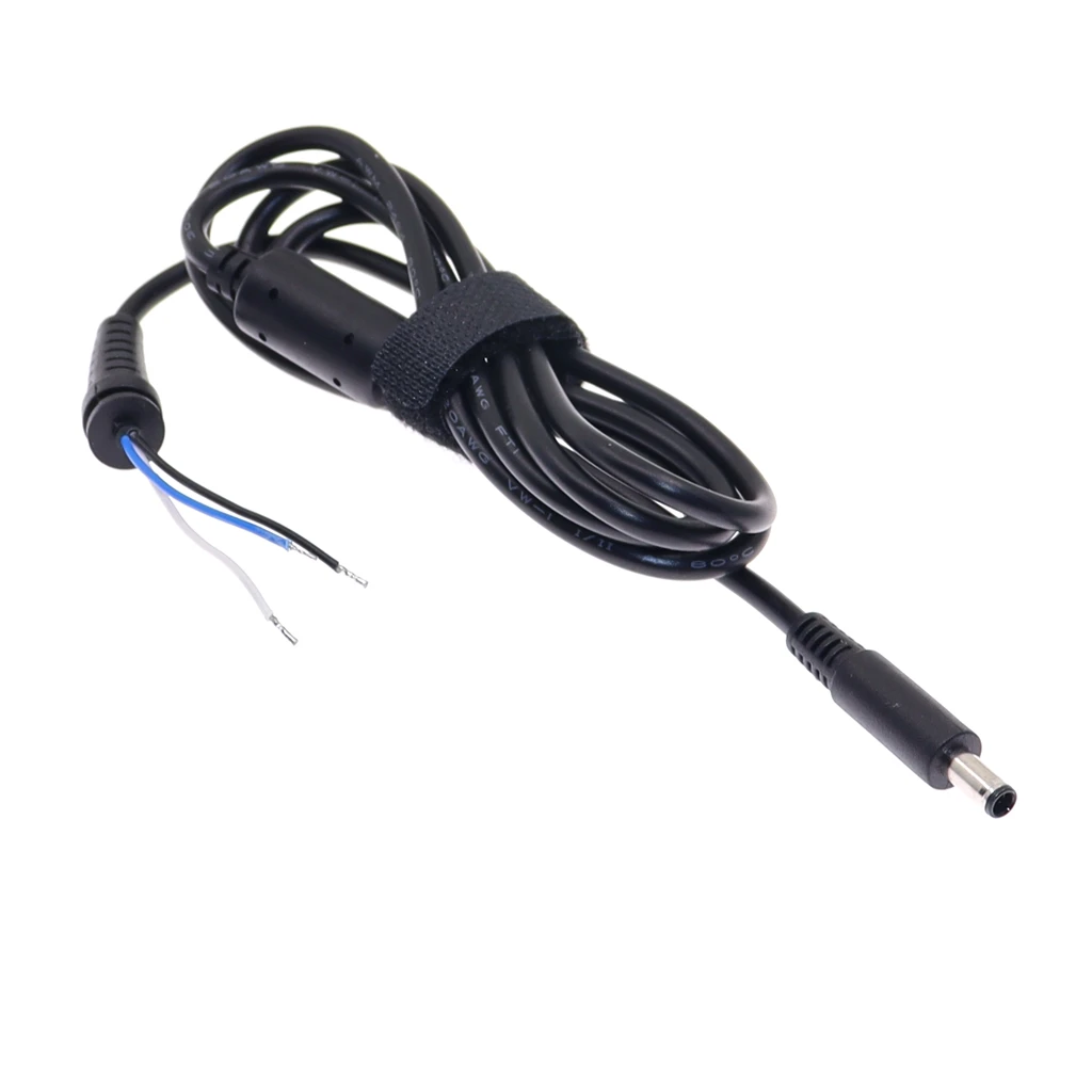 電源オスプラグコネクタ,4.5x3.0mm,コード/ケーブル付き,dellラップトップ用,4.5x3.0mm,充電器