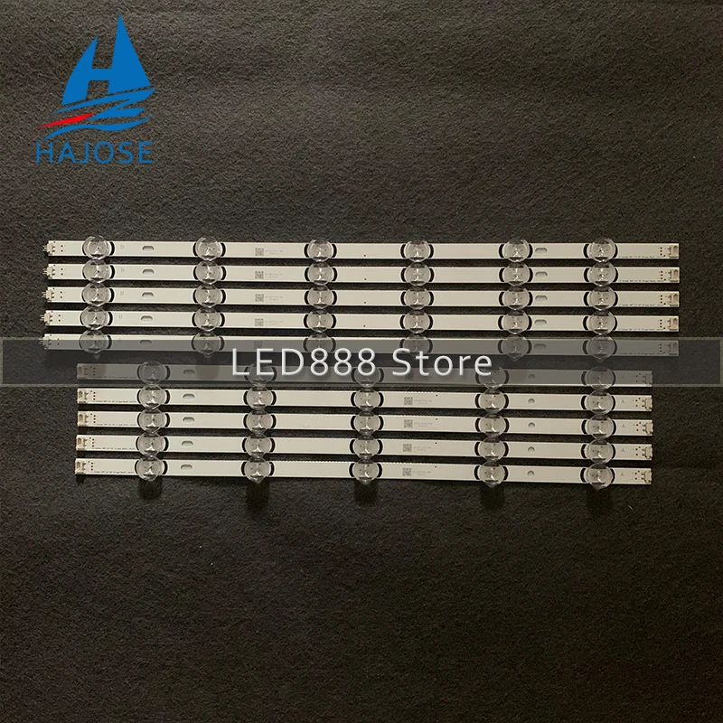 10pcs LED backlight strip For 55LF580V 55LB5900 55LB6500 55LB5600 55LB6200 55LF5600 55LF5850 55LB5550 55LB6300 55LB650v