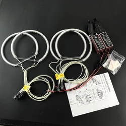 Hight Quality CCFL Angel Eyes Kit Warm White  Ring for BMW E36 3 Series with Euro Headlights 1992-1998 Demon Eye