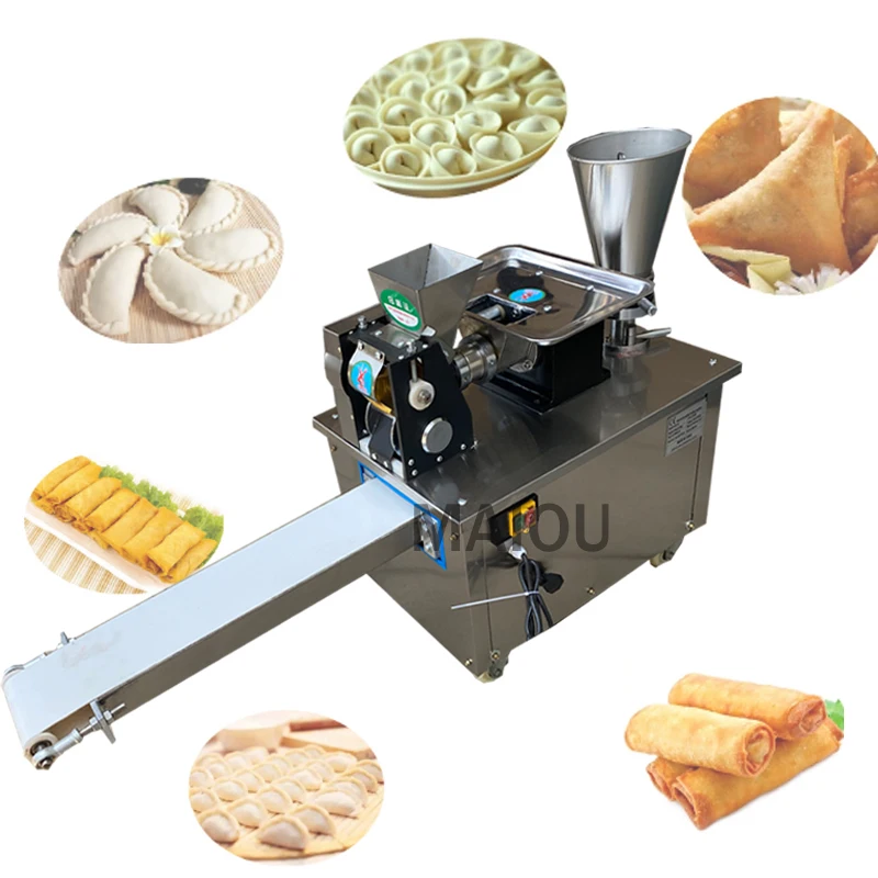 220V 110V Full Automatic Chinese Dumpling Machine Samosa Empanada Making Machine