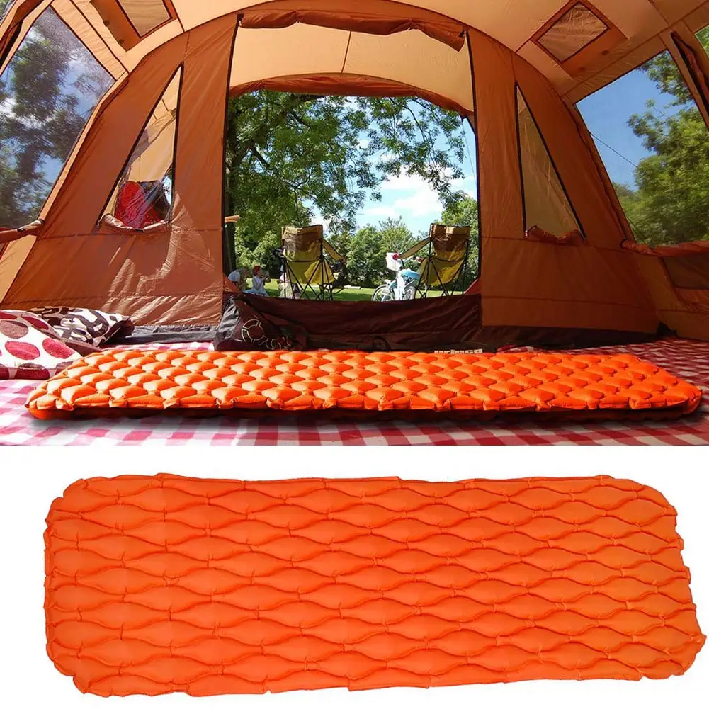 

Ultralight Sleeping Pad Inflatable Camping Ultra-compact for Backpacking Camping Air Cells Design надувной матрас кровать