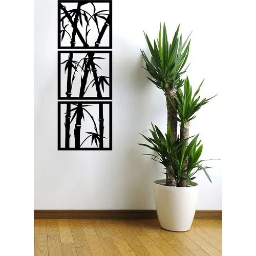 CT Laser Bamboo Tree Decorative Wall Table