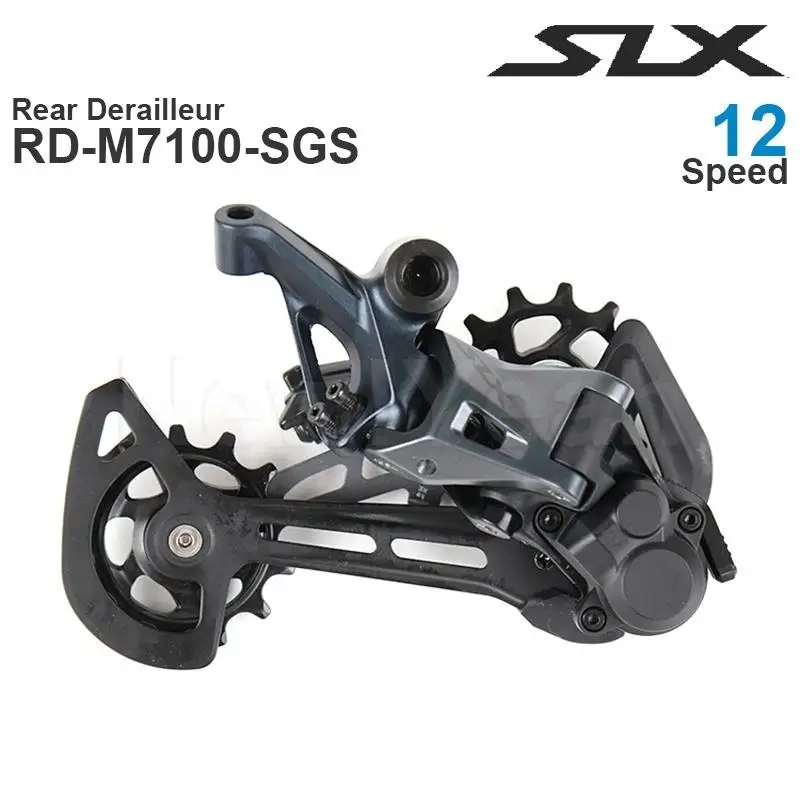 SHIMANO SLX M7100 12v Rear Derailleur RD-M7100-SGS SHADOW RD+ - 1x12-speed Low sprocket 51T Top sprocket 10T Original parts