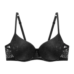 Plus Size Lace Bras for Women Sexy Lingerie Super Push up Brassiere Girl Deep V B C Women's Bralette Underwear