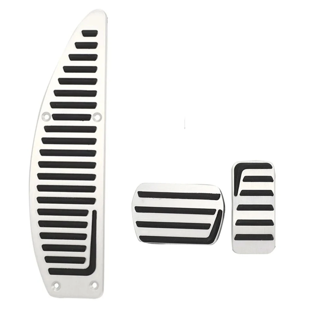 

Car Accessories Aluminium Alloy Accelerator gas brake pedal for Volvo S40 V40 C30 AT,non slip pedal plate pads styling