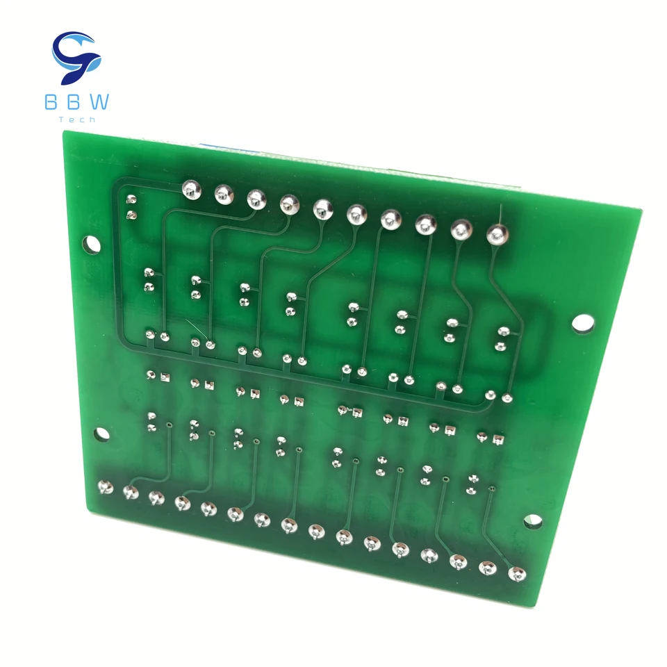 Optokoppler-Isolationsplatte 4-Kanal – 12V Auf 5V, Für PLC-Signalpegelkonvertierung, PNP/NPN Auf NPN, 80 KHz