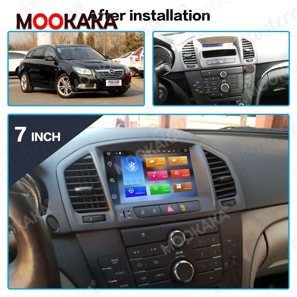 Android 10 For Buick Regal Opel Vauxhall Holden Insignia 2008-2013 Multimedia Stereo Car Radio Player Navigation GPS No DVD 2Din