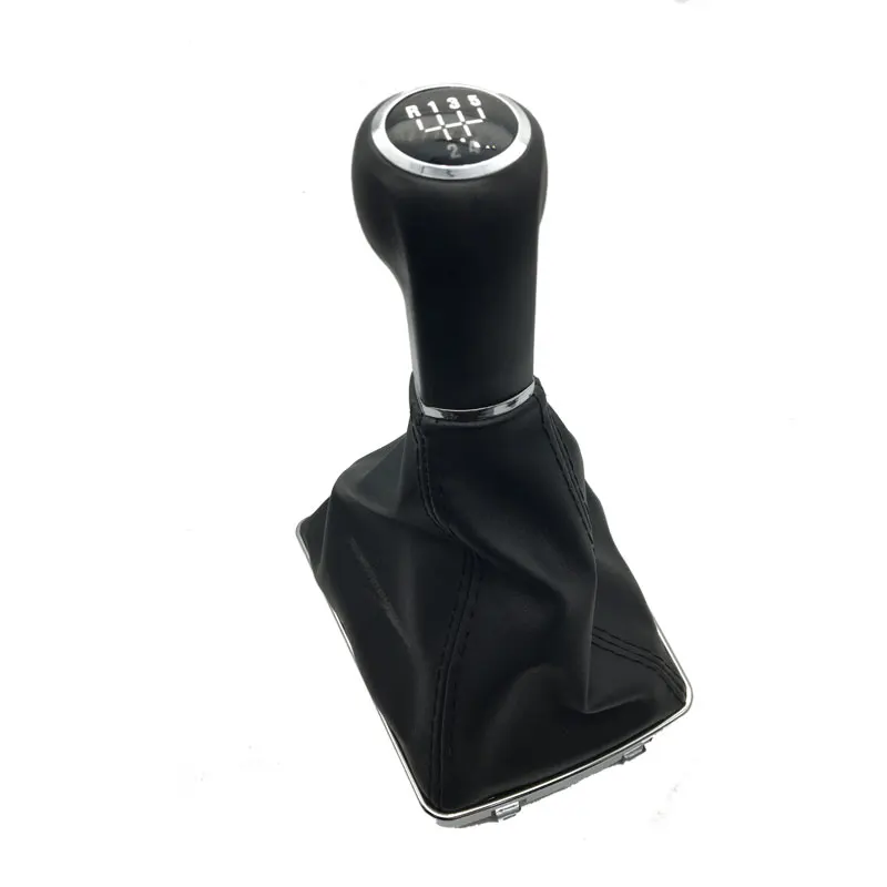 5 /6 Speed Manual Car Shift Gear Knob Head Handball Cover For OPEL ASTRA III H 1.6 VAUXHALL 2004 2005 2006-2010