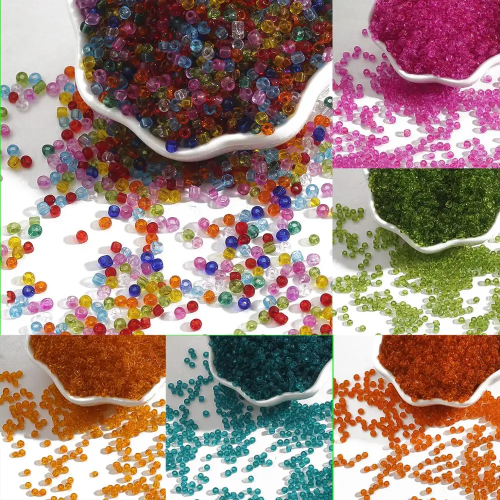 Czech Glass 150-1000pcs Seed Beads Austria Crystal Round Spacer Beads For Kids DIY Jewelry Making Accessories 2 3 4 mm Wholesale