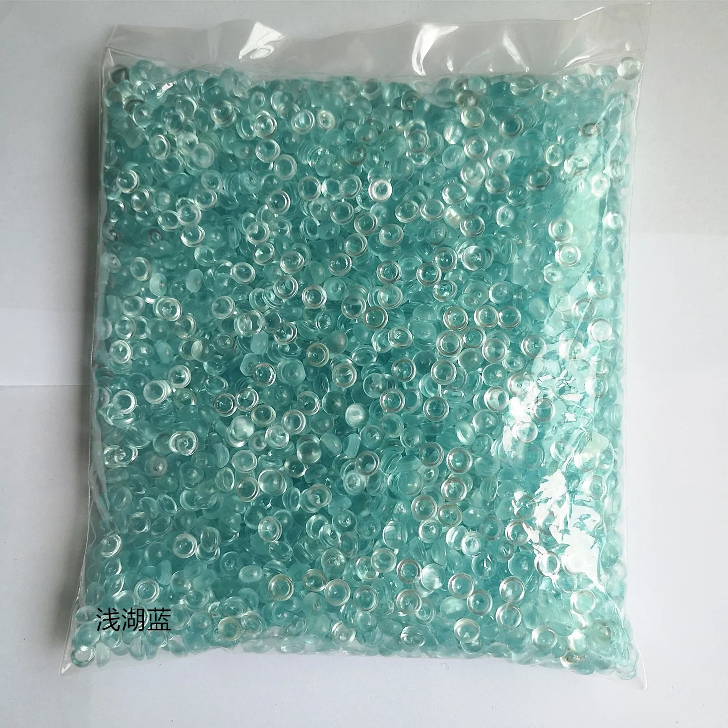 500 gr/los 7mm Mehrfarbige Runde Form Kuppel Fischglas Perlen Design Acryl, Kristall Cabochons, Zubehör Für Diy – Detail 7