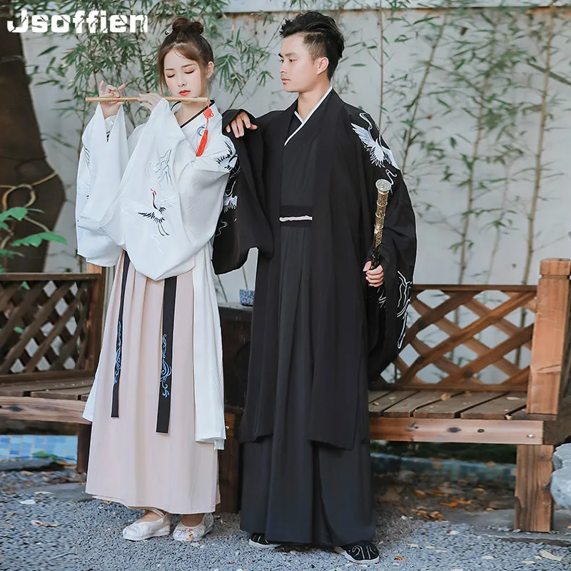 

Original Hanfu Woman Traditional Swordsman Cosplay Costume Man Ancient Han Dynasty Pricess Folk Dace Outfit Knight Tang Suit