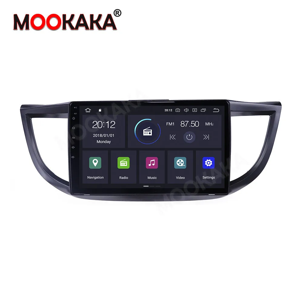 Android 10.0 4G Car Multimedia Radio Player GPS For Honda CRV 2011 2012 2013 -2015 GPS Navigation video player support carplay