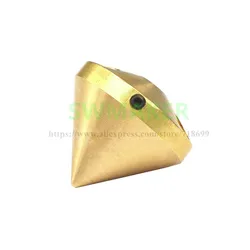 3 in 1 out Nozzle Multi Color Brass Extruder Diamond hotend 0.4mm 1.75mm Filament Reprap 3D Printer Parts