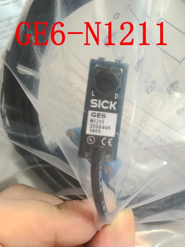 

100% new original SICK photoelectric switch GE6-N1211 GS6-D1311