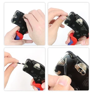 Virola-Fize-Werkzeug Ye 16-4H Tubularklemmen 0,08-16 mm ²/30-5AWG Mini-Geräte Einstellen Sie die Taste, um die elektrischen Klasser von YEFYM-Elektrik zu steuern 10 Hauptverkäufe Crypar 16mm Kissen - №9