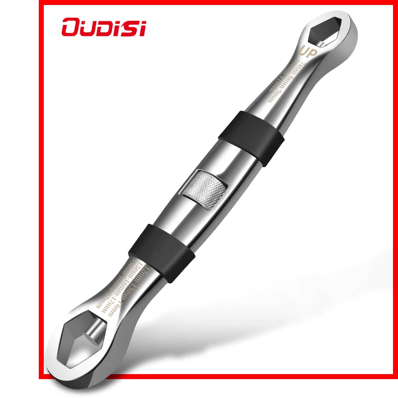 23 in 1 Adjustable Multi Functional Flexible Type Wrench 1/4 Inch -3/4 Inch, 7-19 Mm Adjustable Wrench