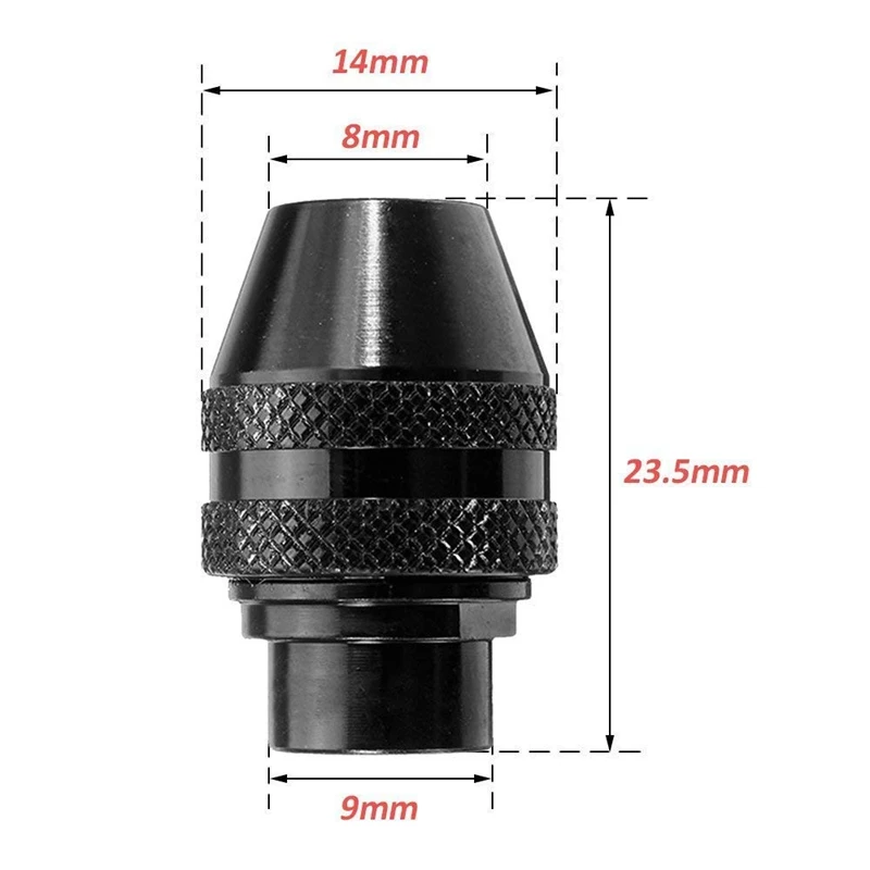 Mandrin universel sans clé à changement rapide multiple, remplacement de mandrin, Dremel 4486, outils éloignés, 3000, 4000, 7700, 8200, Promotion, 3 pièces