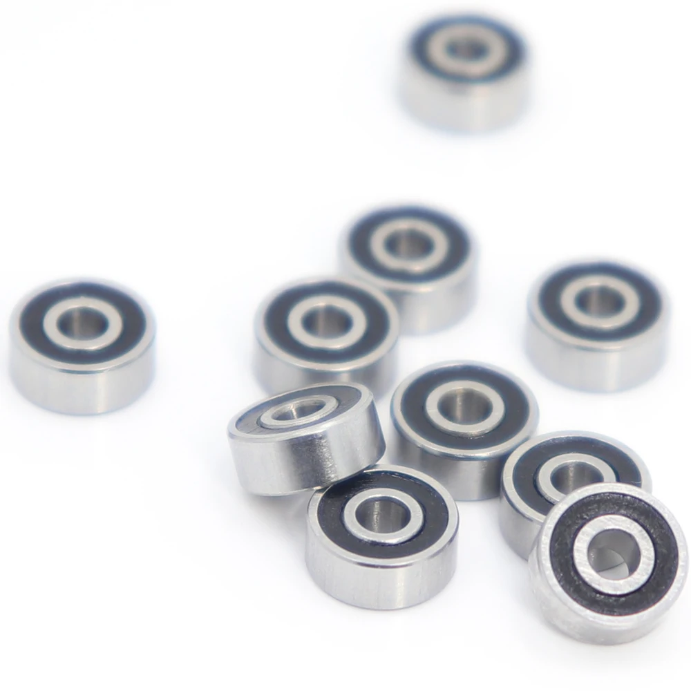 

MR62RS Bearing ABEC-3 ( 10 PCS ) 2*6*2.5 mm ABEC-3 Hobby Electric RC Car Truck MR62 RS 2RS Ball Bearings MR62-2RS Black Sealed