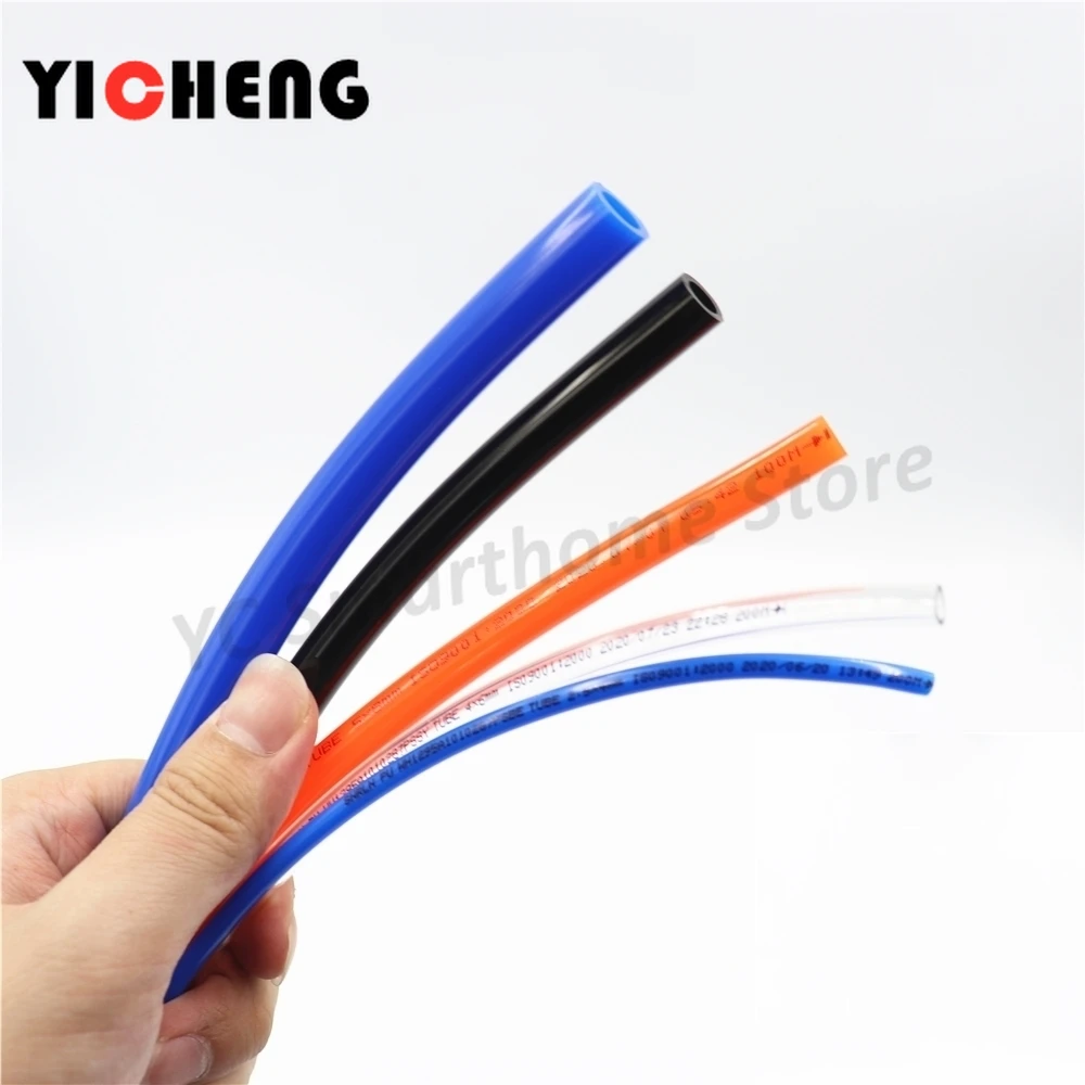 2m pneumatic hose PU air tube pump pneumatic compressor accessories brand new polyurethane material Bend at will without creases