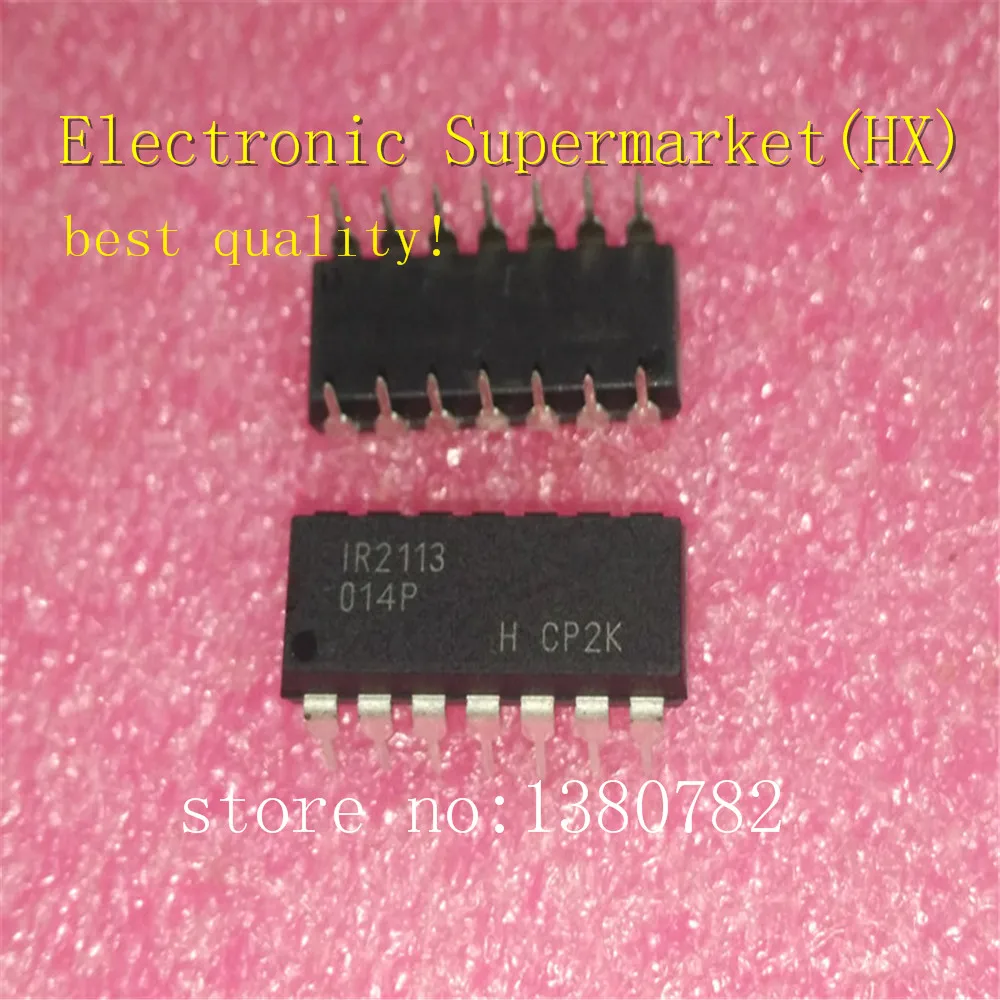 

Free Shipping 50pcs/lot IR2113PBF IR2113 DIP-14 In Stock