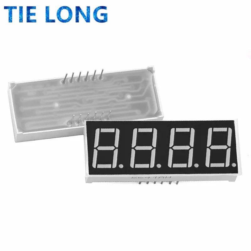 1pc 0.56inch LED display 7 Segment 1 Bit/2 Bit/3 Bit/4 Bit Digit Tube Red Common Cathode / Anode Digital 0.56 inch led 7segment