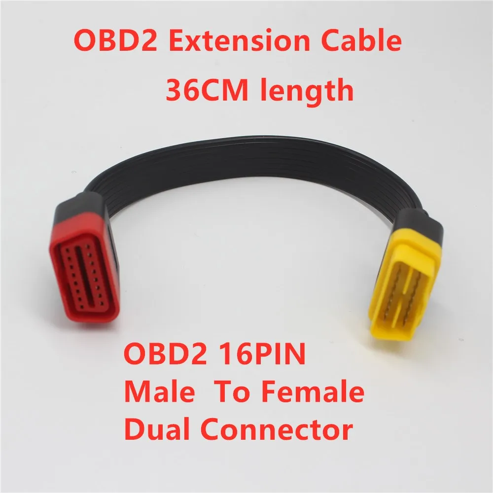 OBD2 Extension Cable for Launch X431 ThinkDiag/Easydiag OBD2 Cable Male to Female 16Pin OBDII Connector Adapter Car Accessories