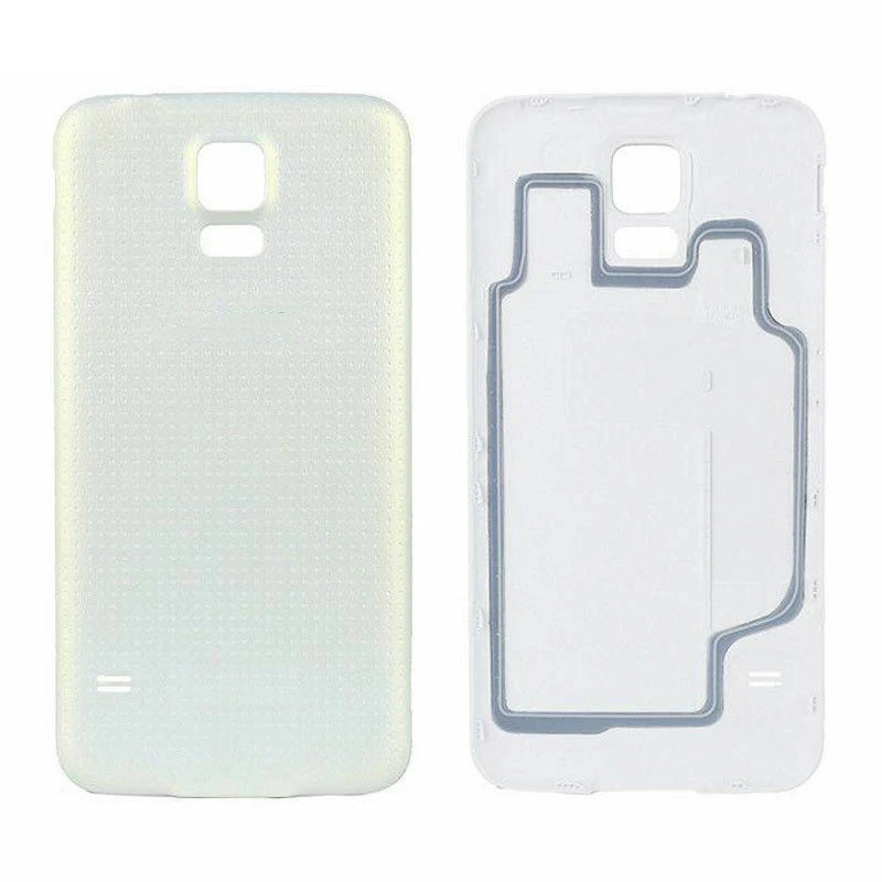 For SAMSUNG Galaxy S5 G900 G900F G900M G900A G900P i9600 Back Battery Cover Door Rear Glass Housing Case Replace Battery Cover