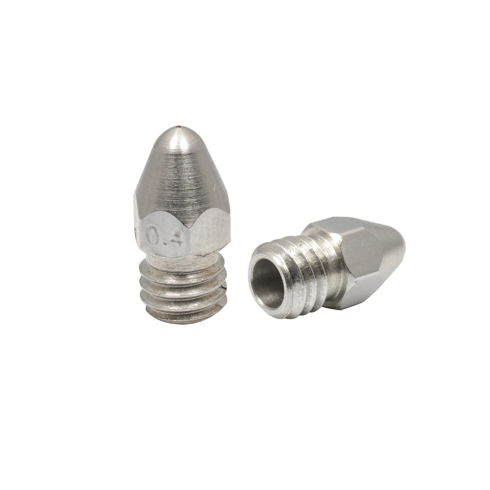 

2pcs Accessory Stainless Steel Nozzles 0.4mm for Zortrax M200 M300, Afinia H479, H480, Up Plus 2 3D Printer