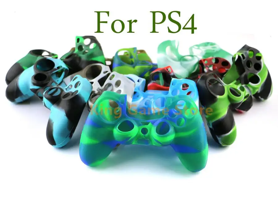 

1 шт., Мягкая силиконовая противоскользящая задняя крышка для Sony PlayStation 4 PS4