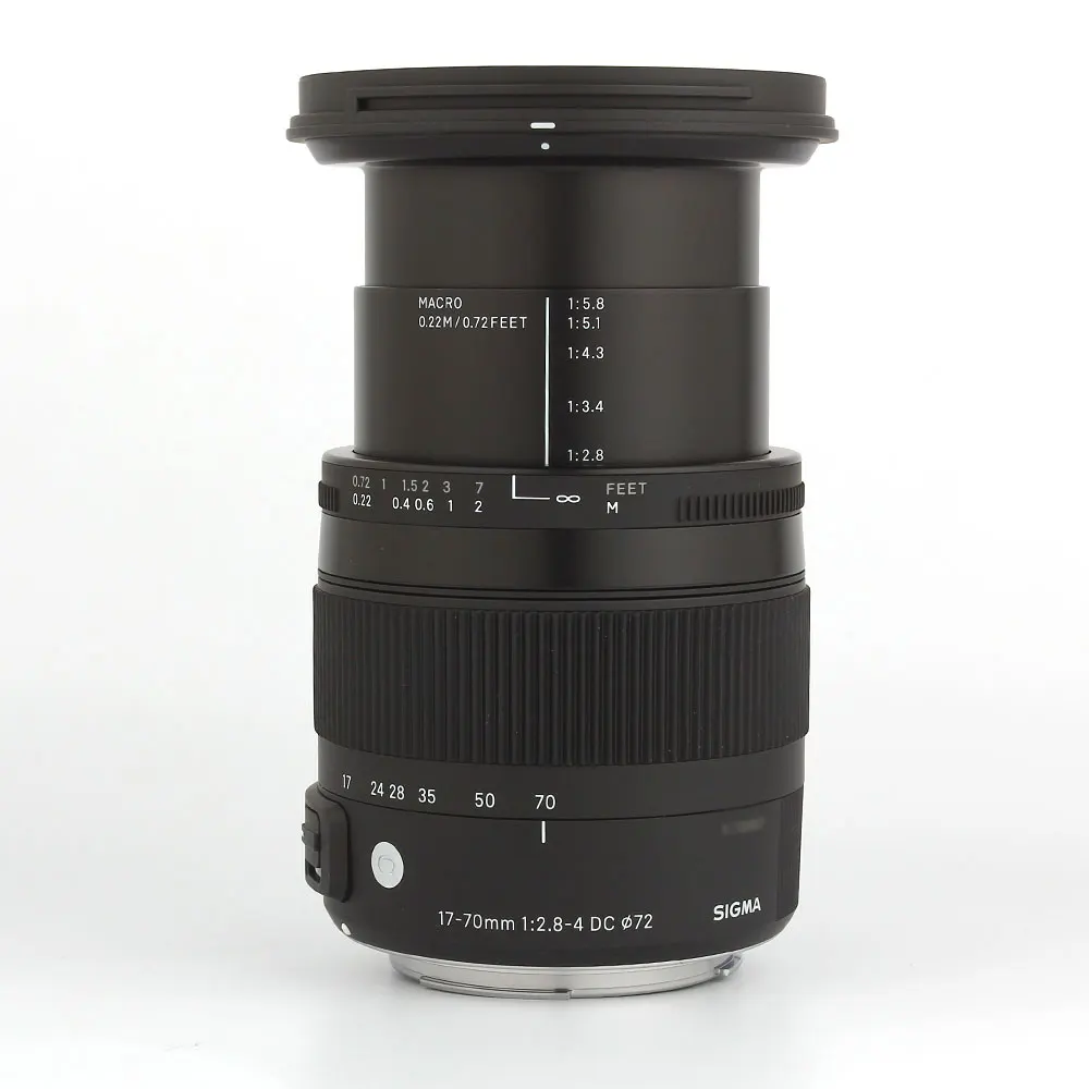 Sigma 17-70mm F2.8-4 DC MACRO OS HSM  Contemporary Lens For Canon Nikon