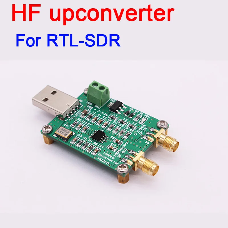 SDR HF upconverter module usb interface for RTL-SDR Receiver with 100MHz oscillator