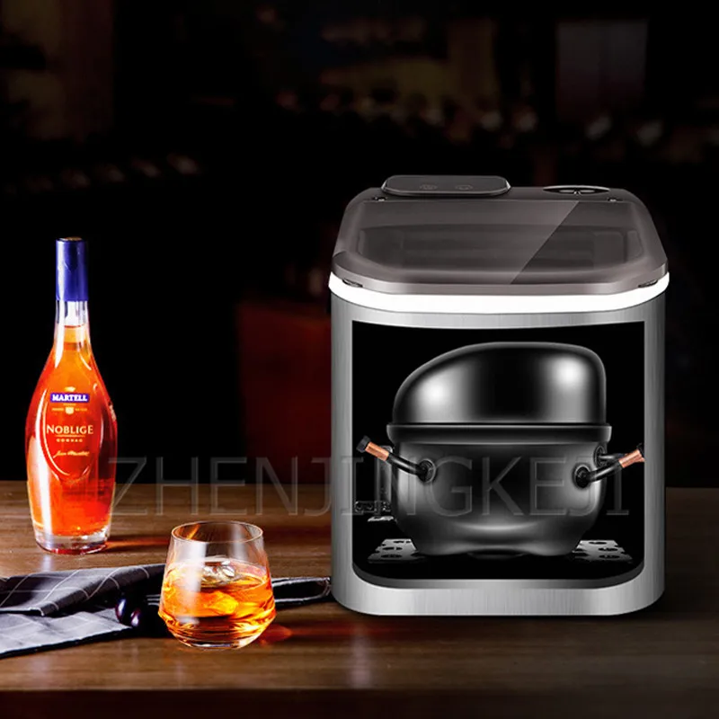 Mini Machine à Glaçons Entièrement existent, Appareils Ménagers Congelés, Volume de Glace de 20kg, 24 Pièces, Fabrication de Cube Carré, Particules de Glace