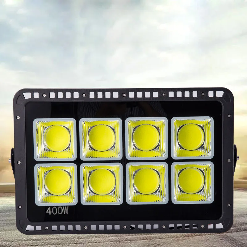 2 قطعة مقاوم للماء IP65 Led COB كشاف ضوء 600 واط 500 واط 400 واط 300 واط 200 واط 100 واط 50 واط Led الكاشف عاكس مصباح AC85-265V