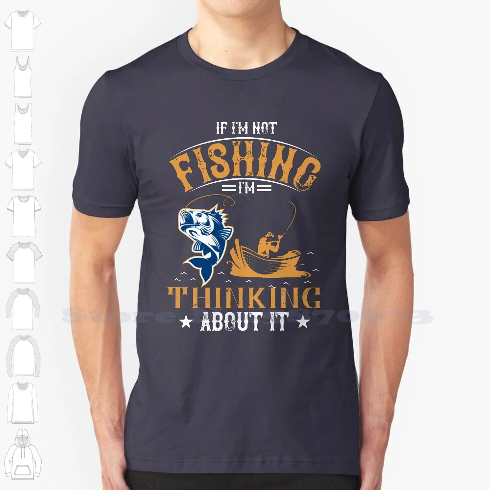 Funny Fisherman Fishing T Shirt 100% Pure Cotton T-Shirt Fishing Rod Sport Fishing Hobby Passion Boat Hook Bait Trout Carp